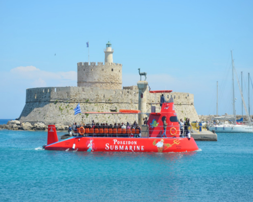 Poséidon sous-marin | Rhodes Grèce