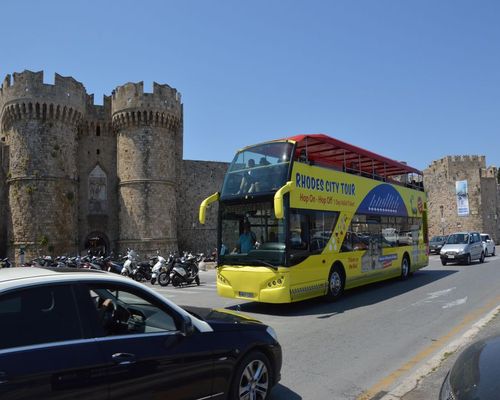 Rhodes City Tour Open Bus Old Town | Captains Tours