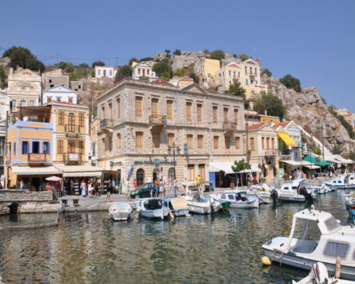 Cruise naar het eiland Symi en het klooster Panormitis | Cruises | Captains Tours Rhodos Griekenland
