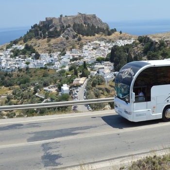 Lindos - 7 pramenů (řecky Epta Piges) autobusem | Exkurze