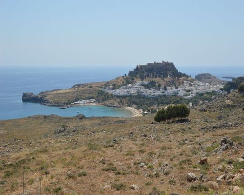 Lindos - 7 pramenů (řecky Epta Piges) autobusem Tour | Exkurze | Captains Tours Rhodos Řecko