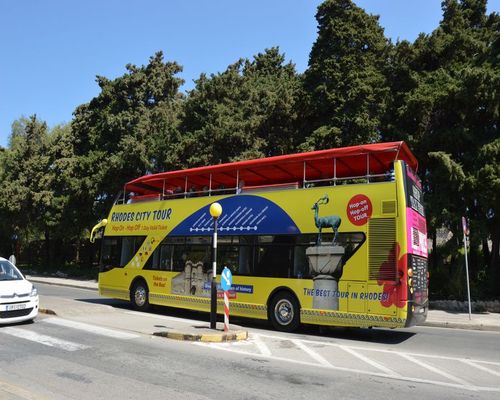 Rhodes City Tour Open Bus San Francisco | Captains Tours