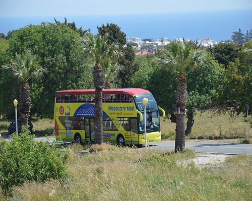 Wycieczka po mieście Rodos z otwartym autobusem | Captains Tours Biuro podróży Rodos, Grecja