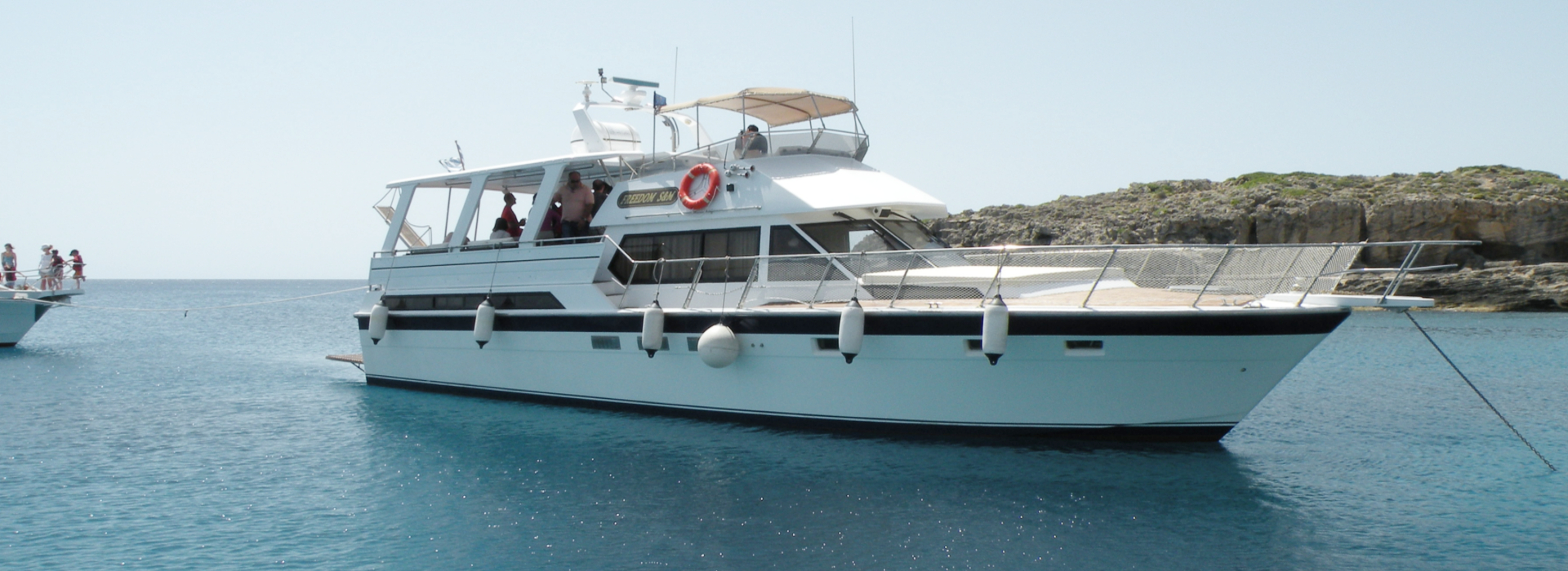 Freedom S&M wynajmij łódź motorową na Rodos | Captains Tours