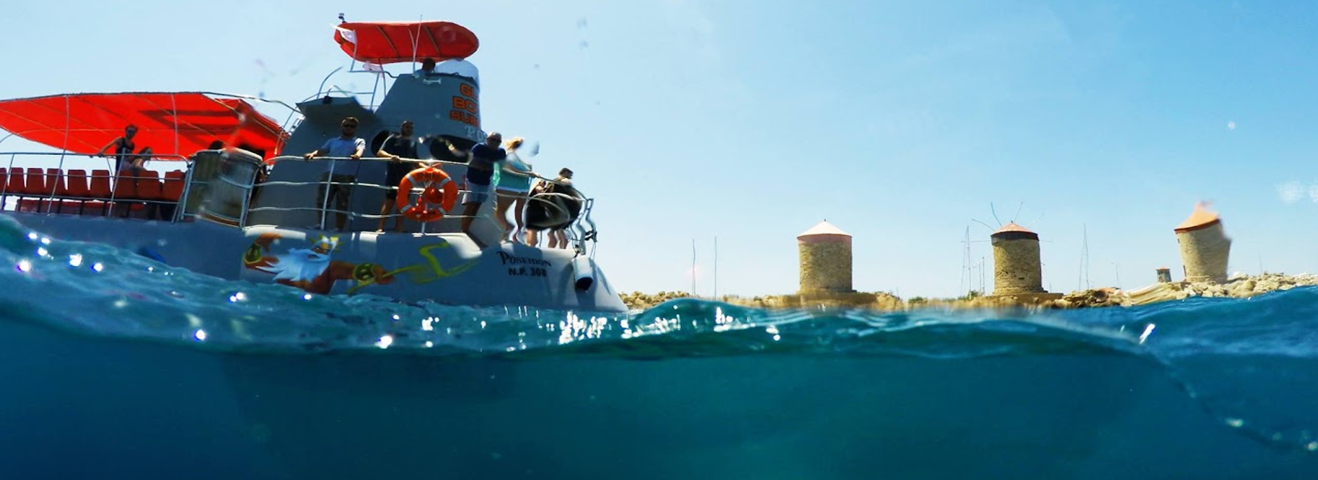 Poséidon sous-marin Rhodes | Captains Tours