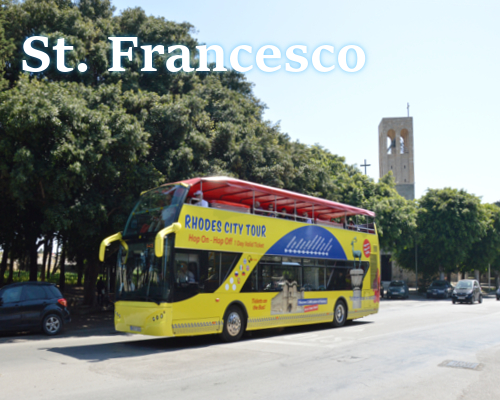 San Francisco | Otevřená autobusová zastávka